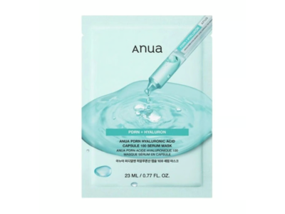 Anua PDRN Hyaluronic Acid Capsule Serum Mask, 0.77 fl oz/23 mL