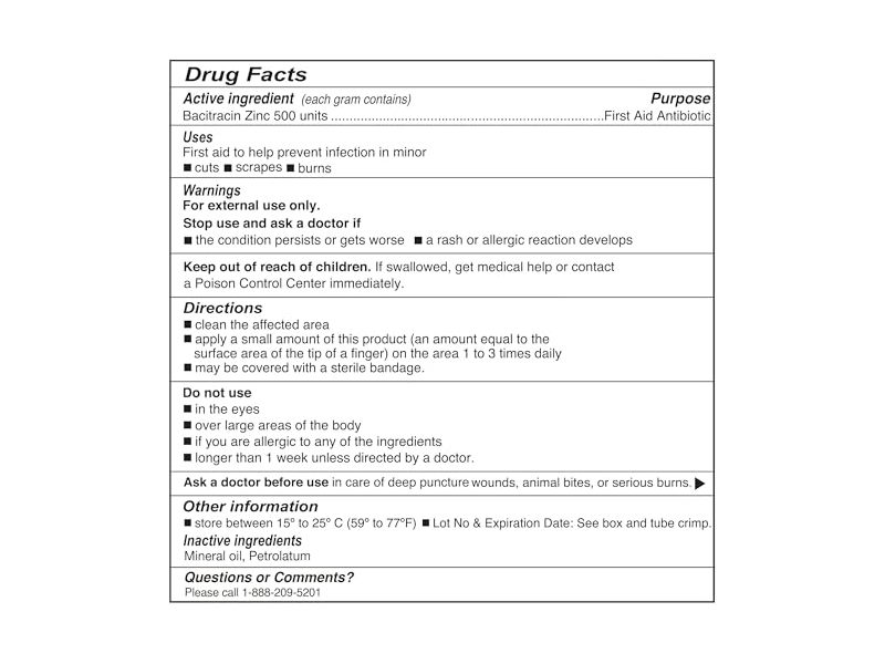 FifthPlus Bacitracin Zinc Ointment USP, 1oz/28.4 g