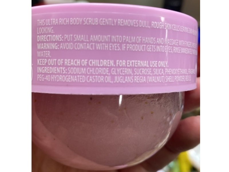 Spa Luxury Brazilian Flora Exfoliating Sugar Scrub, Dragonfruit & Lychee, 5 oz/141 g