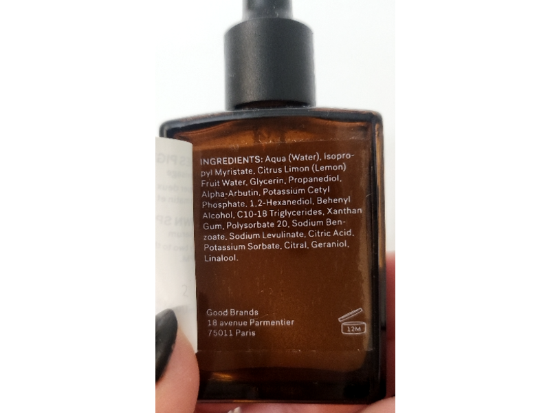 Typology Face Serum, Alpha Arbutine 2% + Extrait de Citron + Lemon Extract, 0.51 fl oz/15 mL