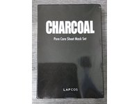 Lapcos Pore Care Sheet Mask Set, Charcoal, 0.84 fl oz/25 mL, Pack Of 5 - Image 3