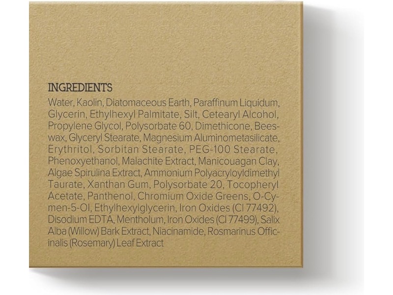 Ning Dermologie Clarifying Clay Face Mask, 3.88 oz/110 g