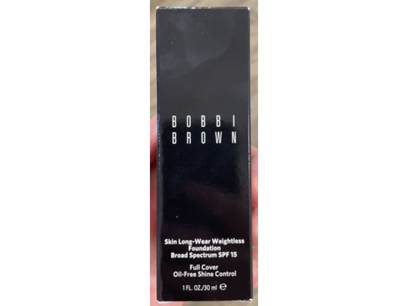 Bobbi Brown Skin Long-Wear Weightless Foundation, SPF 15, Cool Sand, 1 fl oz/30 mL