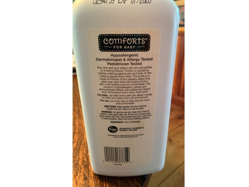 Comforts Baby Powder, 22 fl oz/623 g