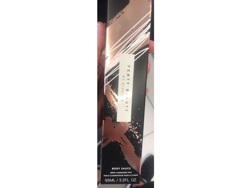 Fenty Beauty Body Sauce Body Luminizing Tint, Pearl Swirl, 3.2 fl oz/95 mL