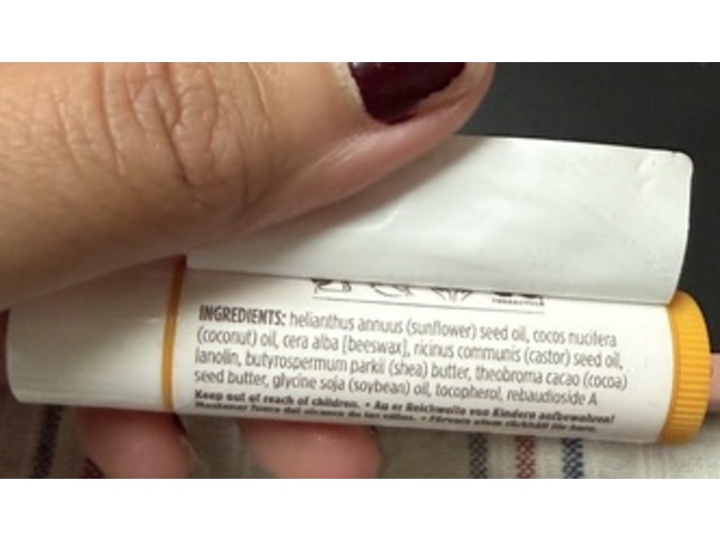 Burt's Bees Baby Moisturizing Lip Balm, Unscented, 0.15 oz/4.25 g