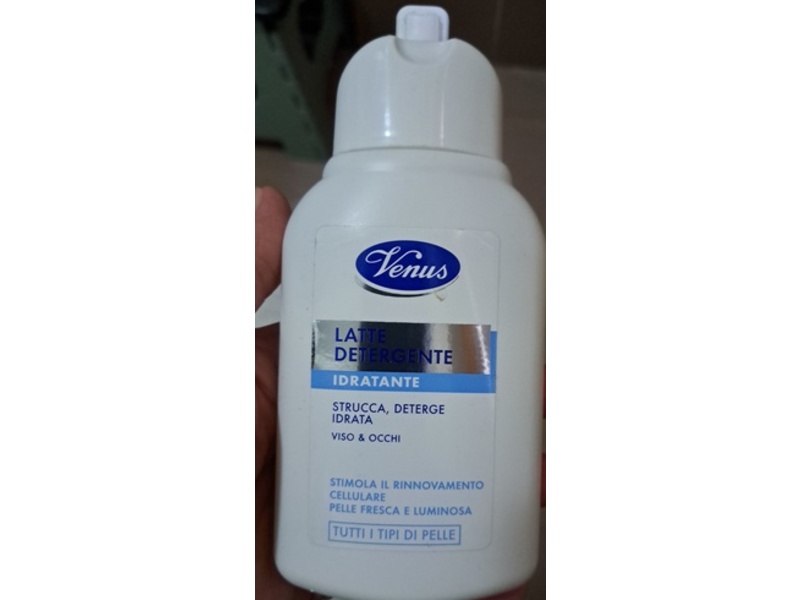 Venus Hydrating Face & Eyes Cleansing Milk, 200 mL