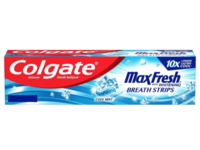 Colgate Max Fresh Breath Strips Whitening Toothpaste, Cool Mint, 7.3 oz/206 g - thumbnail 1