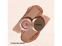 Moira Everlust Shimmer Cream Shadow, 003 Dazzling Brown, 0.18 oz/5 g - Image 2