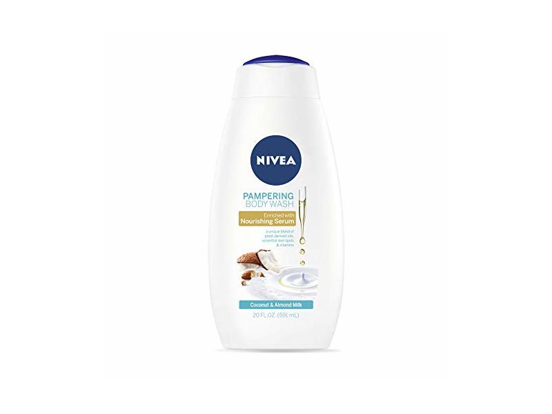 NIVEA Pampering Coconut and Almond Milk Body Wash, 20 fl oz Ingredients