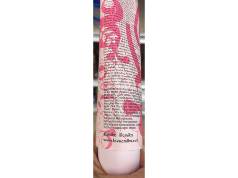 Amika Exfoliating Jelly Shampoo, Reset, 4.7 fl oz/140 mL