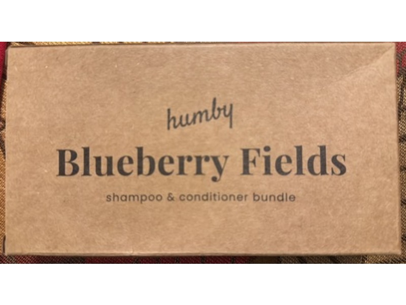 Humby Blueberry Fields Shampoo & Conditioner Bar Set, 1.7 oz