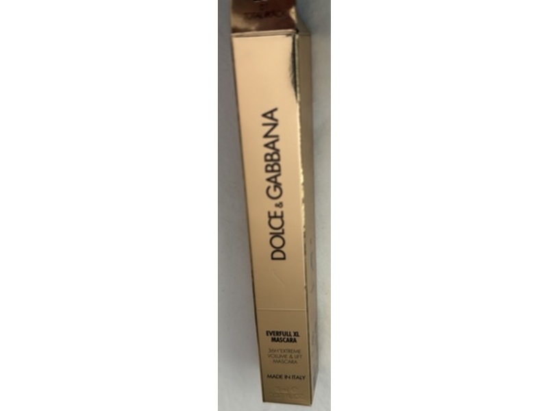 Dolce & Gabbana Everfull XL 36H Extreme Volume & Lift Mascara, 01 Total Black, 0.27 fl oz/8 mL