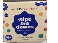 The Happy Hues Wipe Me Downs Baby Wipes, Fragrance Free, 504 Count, Pack Of 6 - thumbnail 2