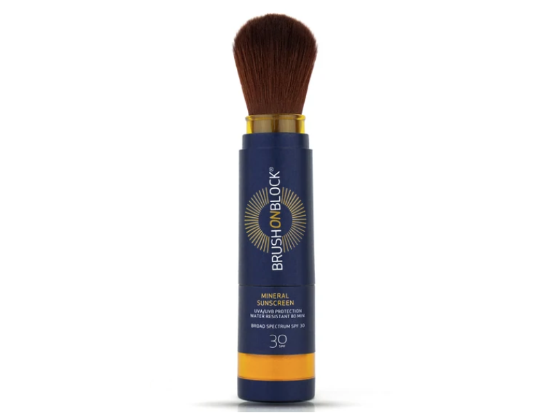 Brush On Block Touch of Tan Mineral Powder Sunscreen, SPF 30, .12 oz/3.4 g