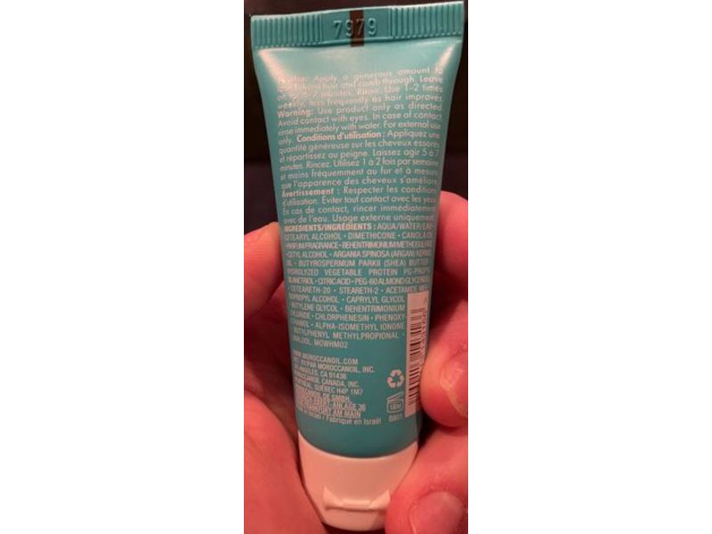 Moroccanoil Weightless Hydrating Mask, 0.67 fl oz/20 mL