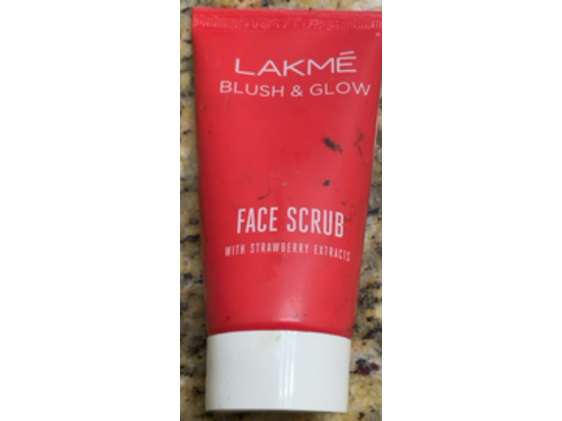 Lakme Blush & Glow Face Scrub, 50 g