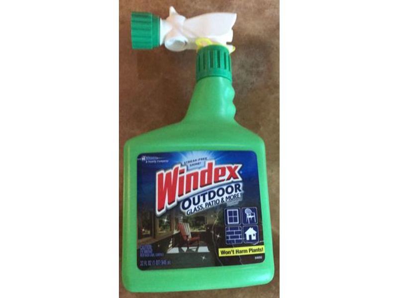 Windex Outdoor Glass & Patio Cleaner, 32 fl oz/946 mL