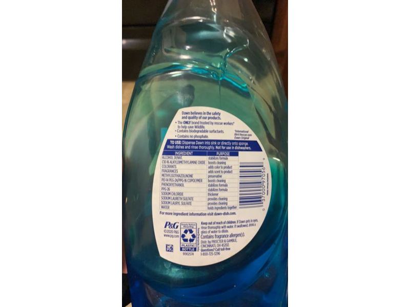 Dawn Ultra Dishwashing Liquid, 50% Less Scrubbing, 28 fl oz/828 mL