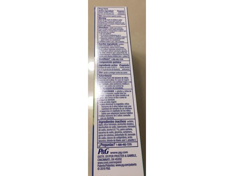 Crest Plus Scope Complete Whitening Toothpaste, Minty Fresh Striped, 5.4 oz/153 g, Pack Of 2