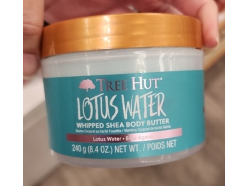 Tree Hut Lotus Water Body Butter, 8.4 oz/240 g