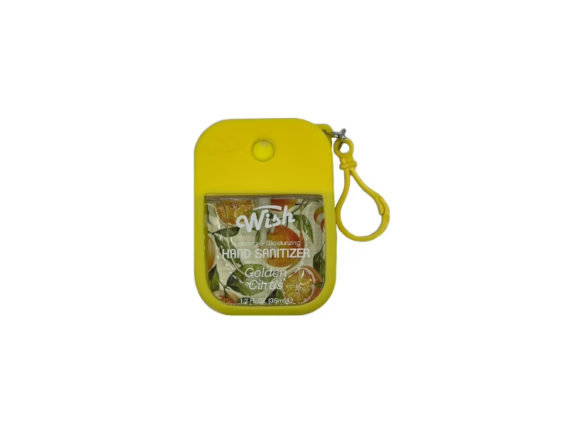 Wish Hand Sanitizer, Golden Citrus, 1.2 fl oz/35 mL