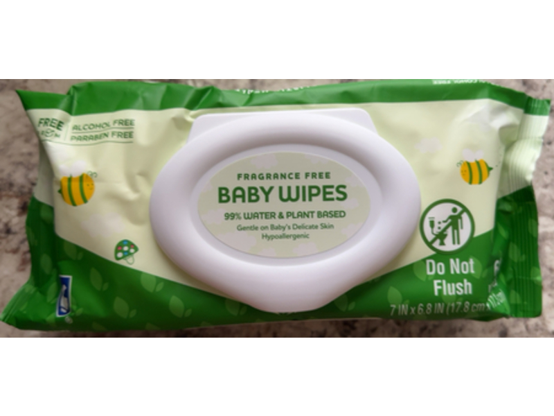 Rite Aid Baby Wipes, 64 Count