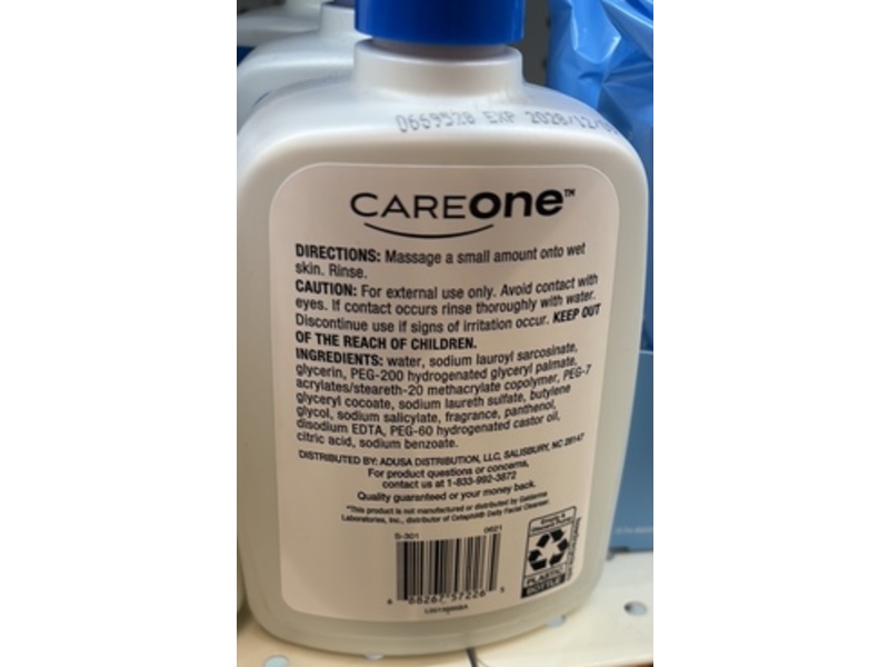 Careone Facial Cleanser, 16 fl oz/473 mL