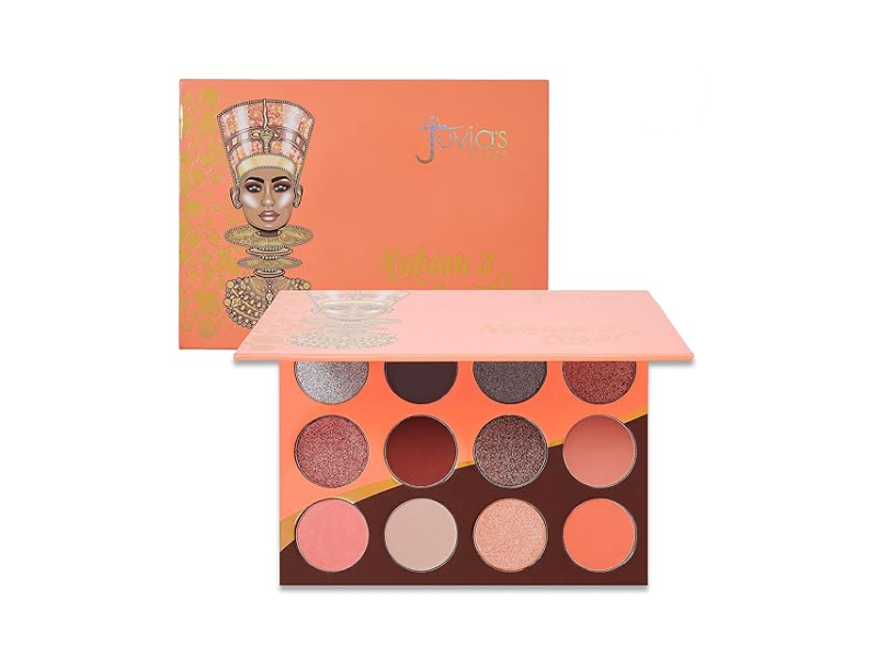 Juvia's Place The Nubian 3 Coral Eyeshadow Palette, 0.63 oz/18 g