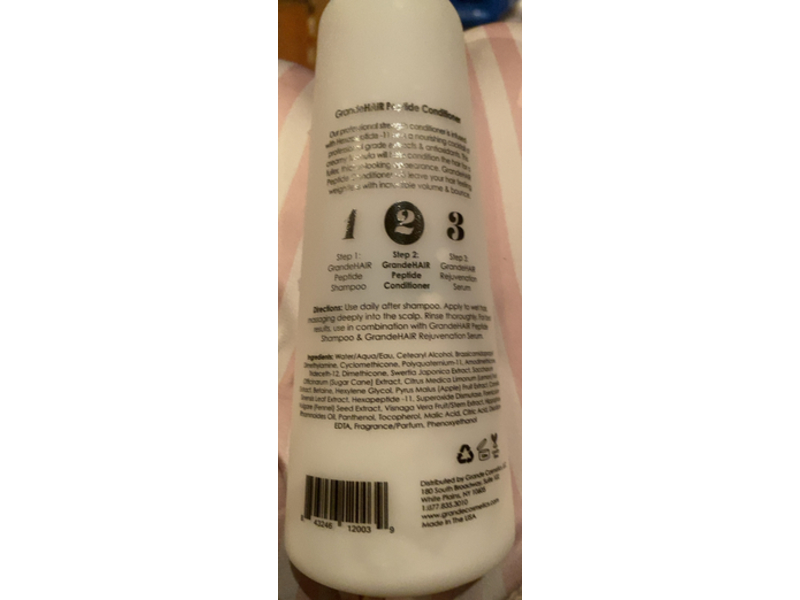 Grande Hair Peptide Conditioner, 8 fl oz/236 mL