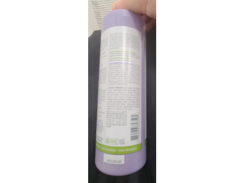 Biolage R.A.W. Color Care Acidic Milk Rinse, Coconut Milk & Oat Milk, 16.9 fl oz/500 mL