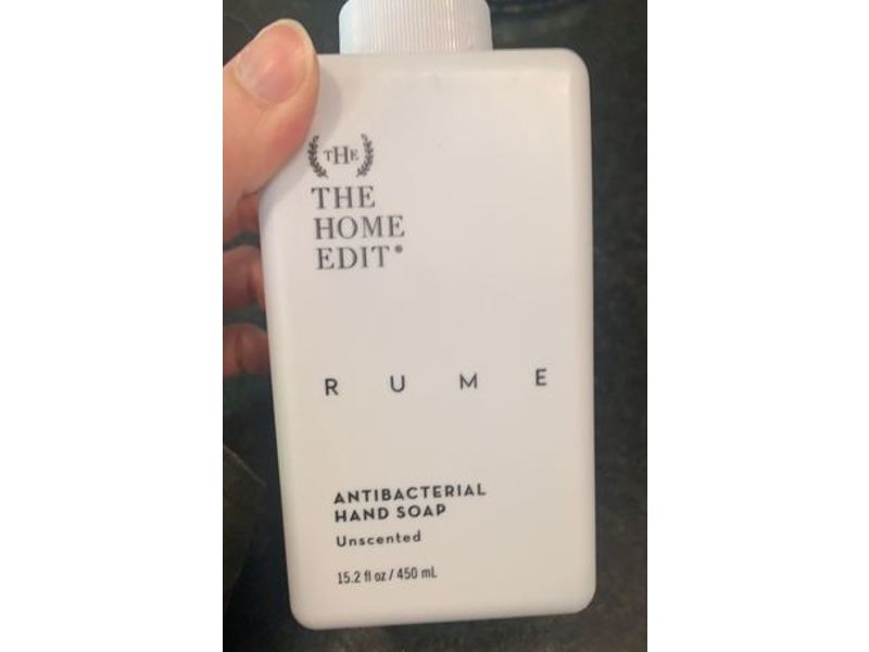 The Home Edit Antibacterial Hand Soap, Rume, 15.2 fl oz/450 mL