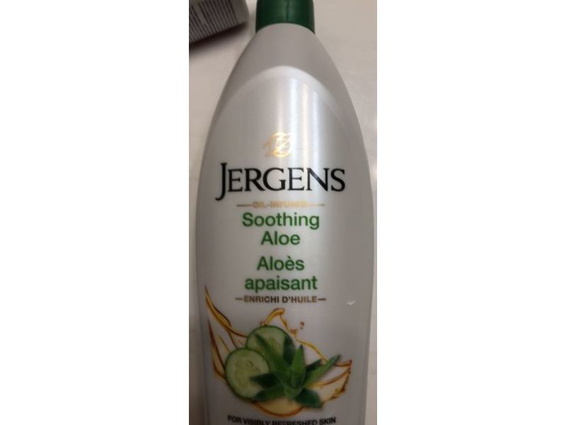 Jergens Soothing Aloe Moisturizer, 620 mL