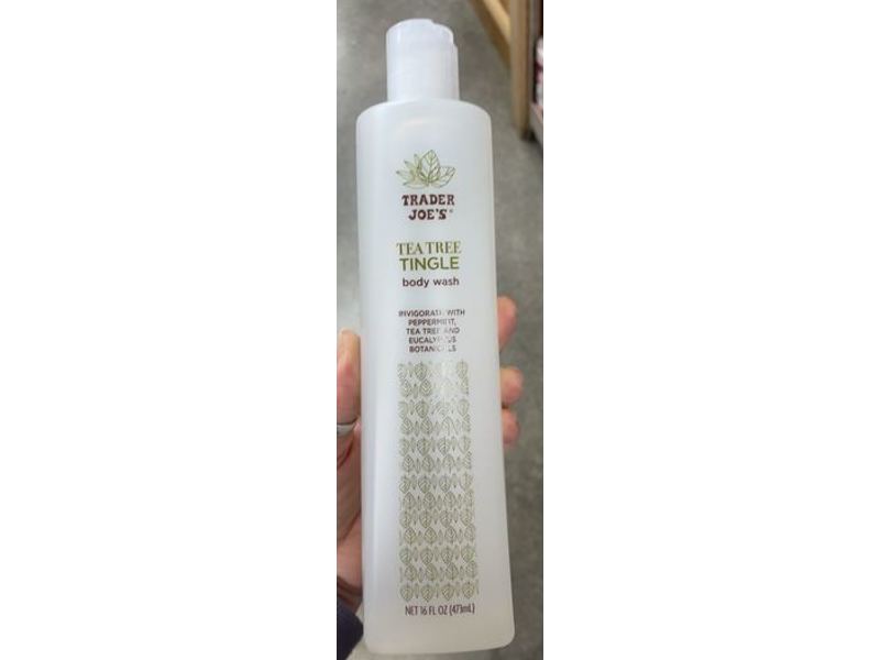 Trader Joe's Body Wash, Tea Tree Tingle, 16 fl oz/ 473 mL