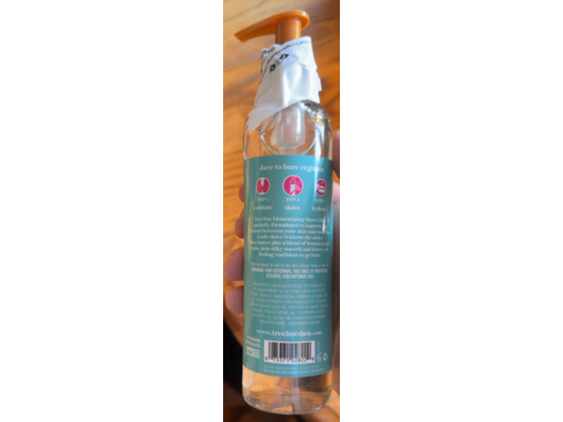 Tree Hut Bare Moisturizing Shave Oil, Candy Cane, 7.7 fl oz/227 mL