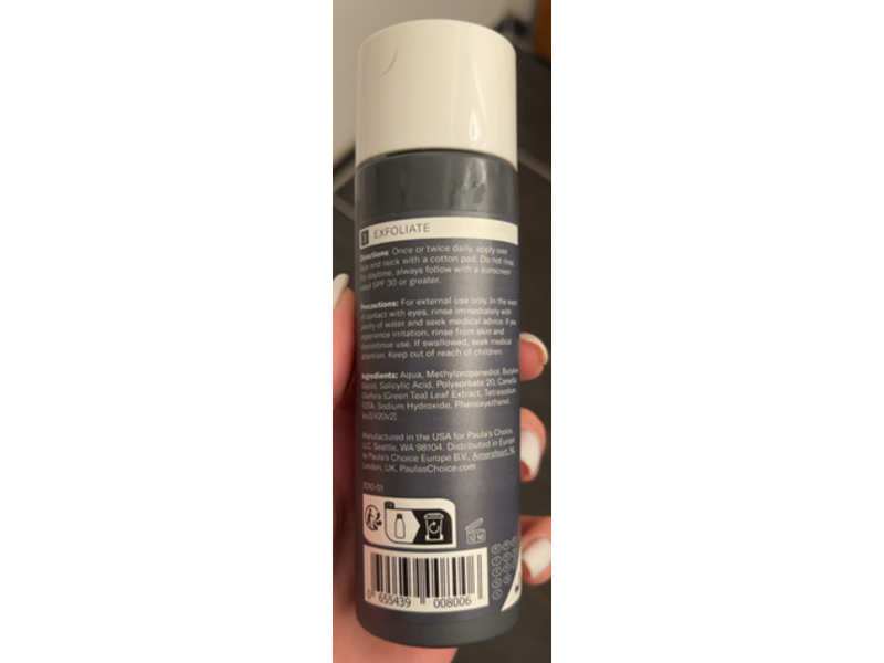 Paula's Choice Exfoliate Skin Perfecting 2% BHA Liquid Exfoliant, 4 fl oz/118 mL