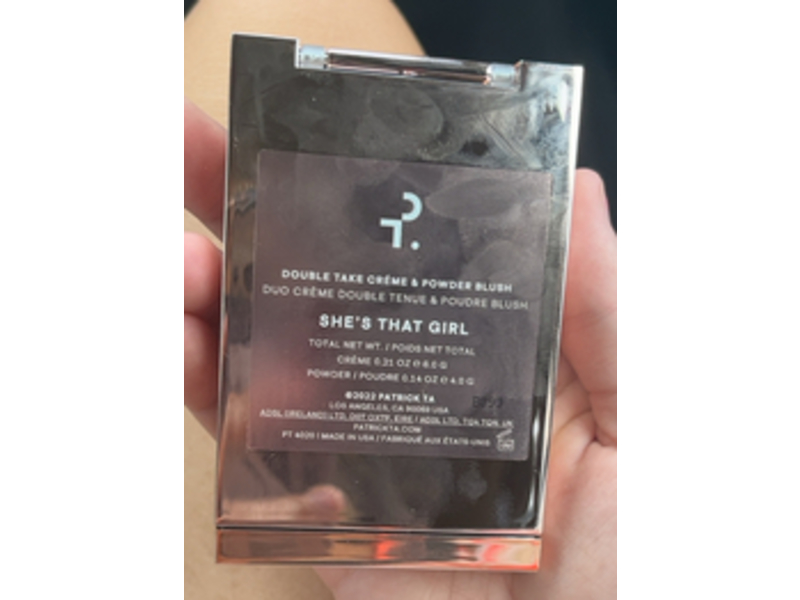 Patrick TA Major Headlines Double Take Creme & Powder Blush, She's That Girl