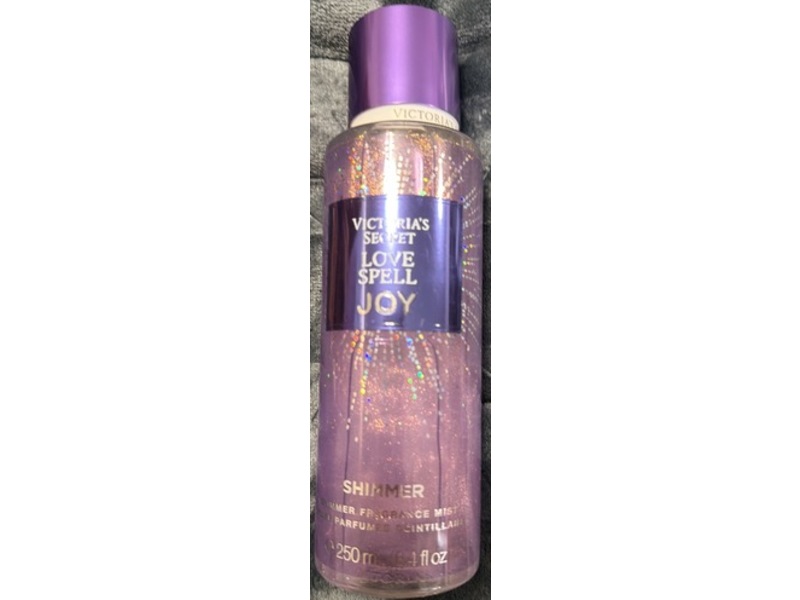 Victoria's Secret Shimmer Fragrance Mist, Love Spell Joy, 8.4 fl oz/250 mL