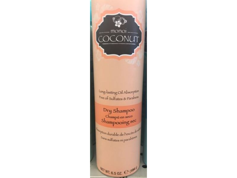 Hask Dry Shampoo, Monoi Coconut, 6.5 oz/184 g