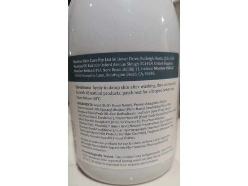 MooGoo Natural Skin Milk Udder Cream, 17.6 oz/500 g