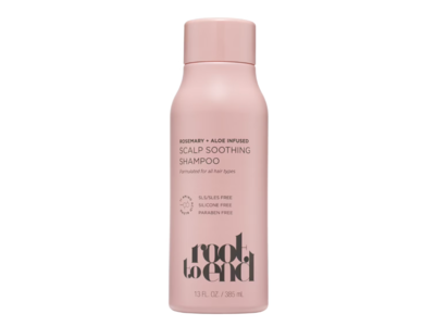 Root To End Haircare Scalp Soothing Shampoo, Rosemary + Aloe, 13 fl oz/385 mL