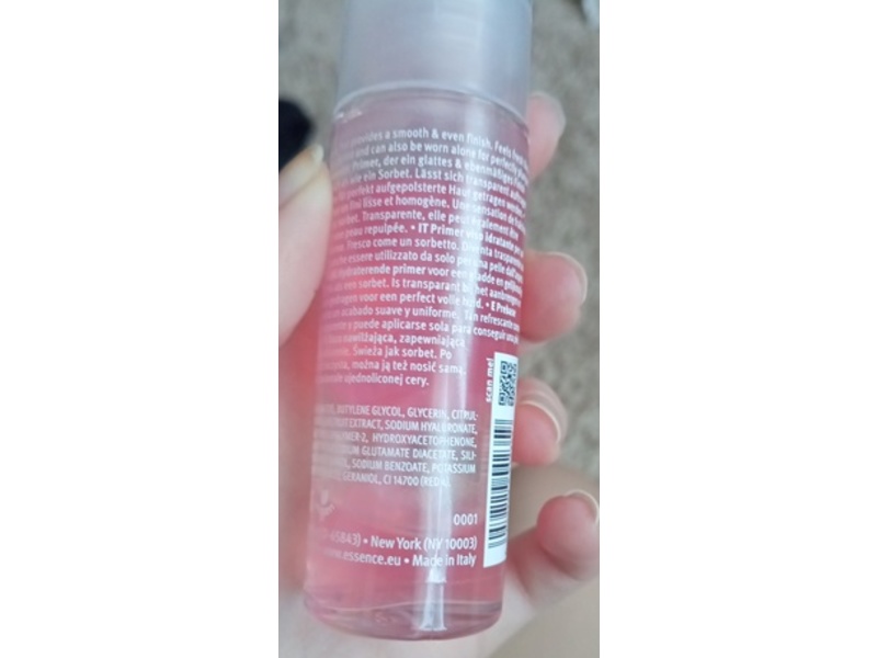 Essence Hydrating & Plumping Smoothing Primer, Bouncy Plump, 1.01 fl oz/30 mL