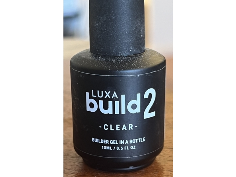 Luxa Build 2 Builder Gel, Clear, 0.5 fl oz/15 mL