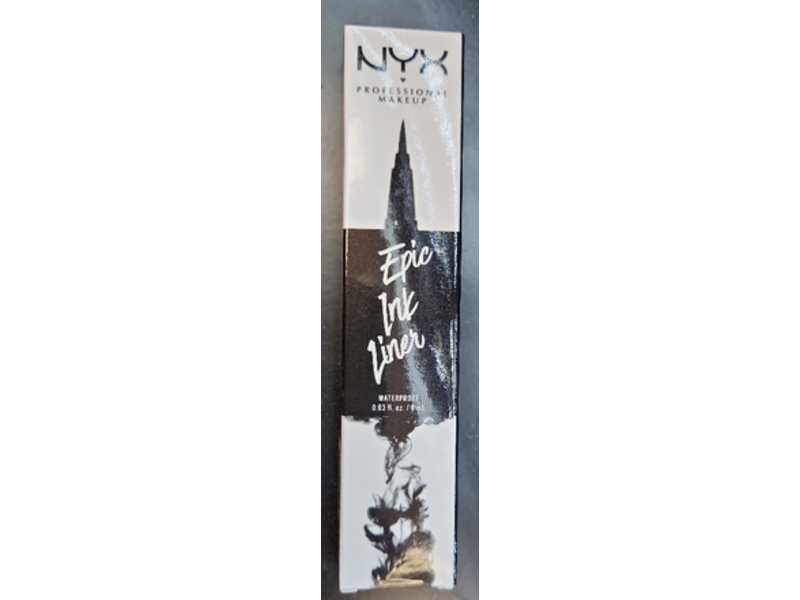 Nyx Professional Makeup Epic Ink Liner, Black, 0.03 fl oz/1 mL