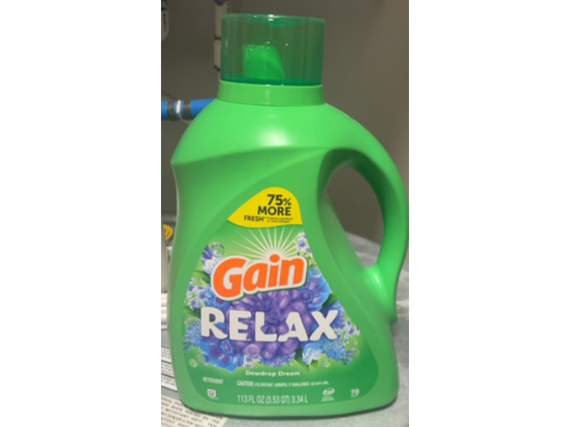 Gain Relax Laundry Detergent, 78 Loads, 113 fl oz/3.34 L