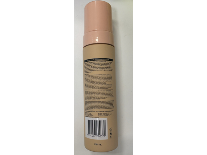 Bali Body Self Tanning Mousse, Ultra Dark, 6.7 fl oz/200 mL