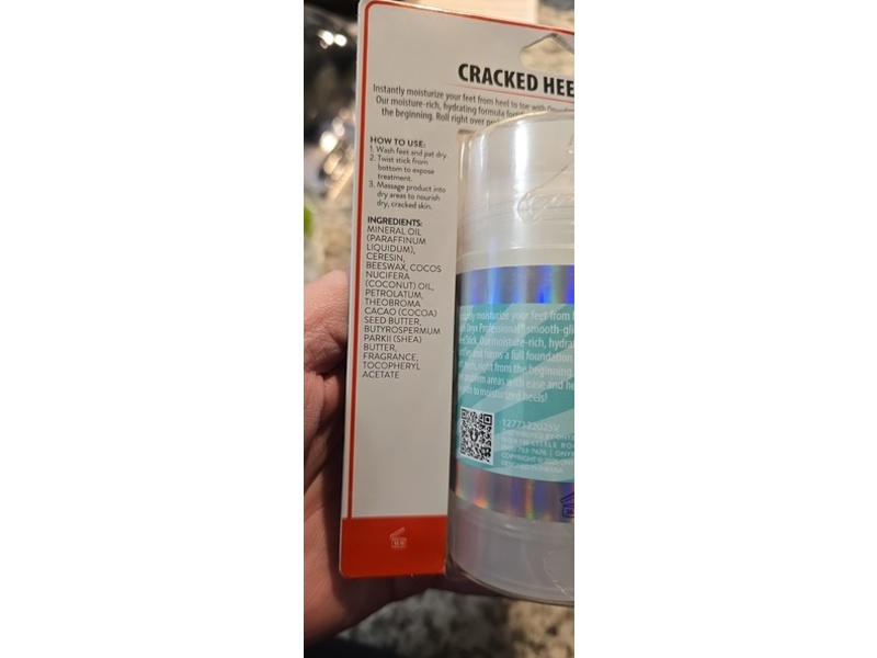 Onyx Professional Cracked Heel Treatment, Tea Tree Eucalyptus, 2.46 oz/70 g