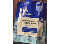 Sadoer Brightening Skin Tone Facial Mask, Hyaluronic Acid, 25 mL - Image 3
