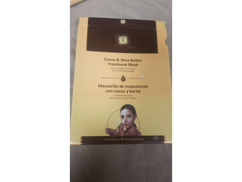 RichRadiance Skin Care,Cocoa & Shea Butter Treatment Mask