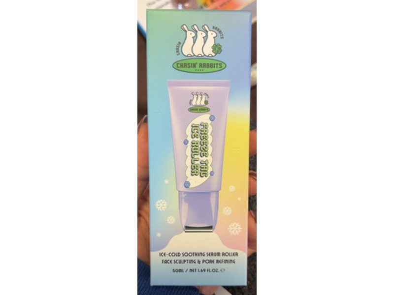 Chasin' Rabbits Freeze Tag Ice-Cold Soothing Serum Roller, 1.69 fl oz/50 mL